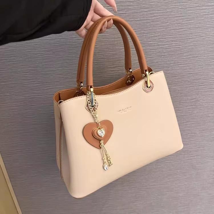 520 Geschenk für Freundin Exquisite Echte Leder Handtasche Neu Einzelne Schulter Crossbody Muttertagsgeschenk