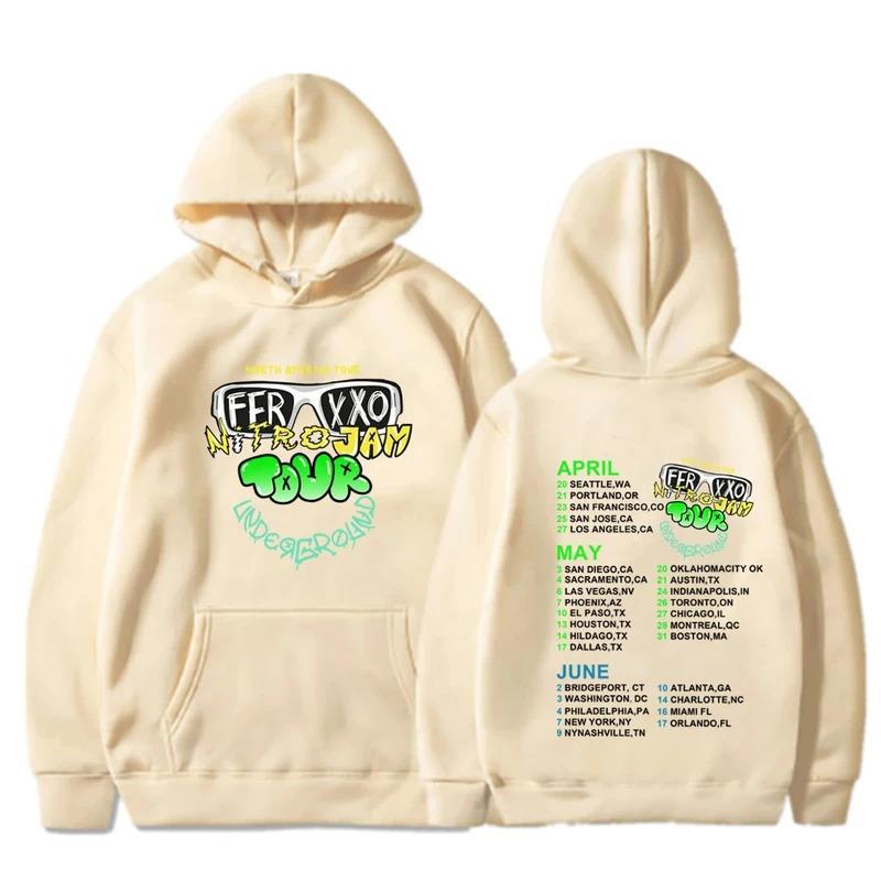 2024 Autumn Feliz Cumpleanos Ferxxo Tour Hoodie