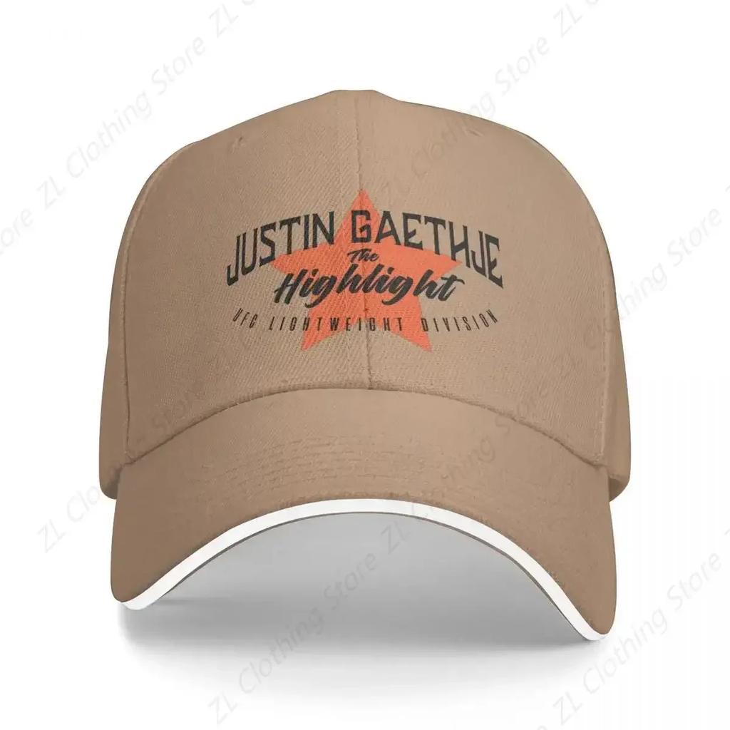 Justin Gaethje The Highlight Baseball Cap Sun Cap Dad Hat Hat Beach Golf Boy Women's