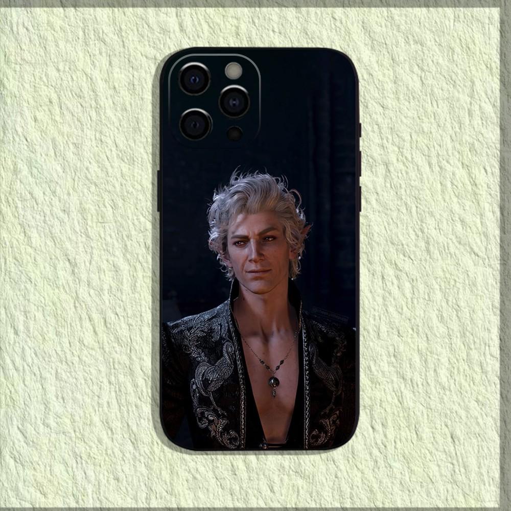 

Game Astarion B-Baldurs Gate 3 Phone Case For iPhone 16,15,14,13,12,11,Pro,X,XS,Max,XR,Plus,Mini Soft Black Cover iPhone11PRO