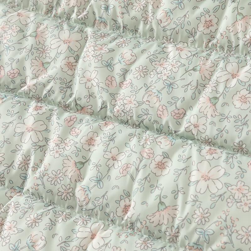 DAVE&BELLA Girls' Printed Winter White Duck Down Jacket