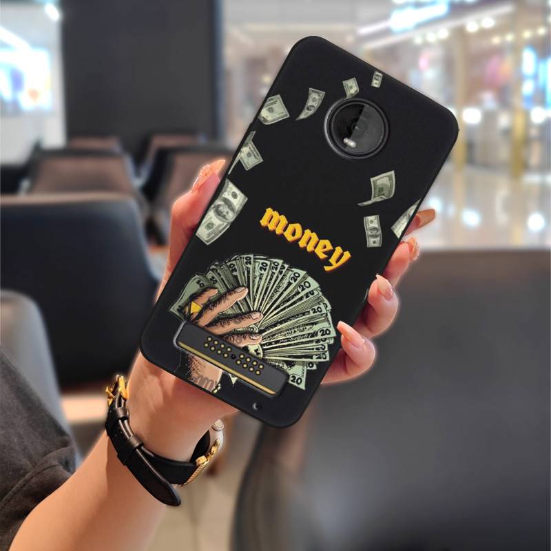 Protective Anti-knock Phone Case For MOTO Z4 Play Dirt-resistant Back Cover Graffiti Cartoon Shockproof Full wrap TPU