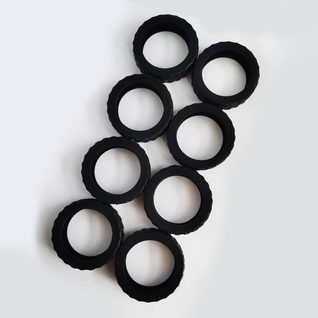 Silent Silicone Luggage Wheel Covers – Universal Suitcase Protector Accessory