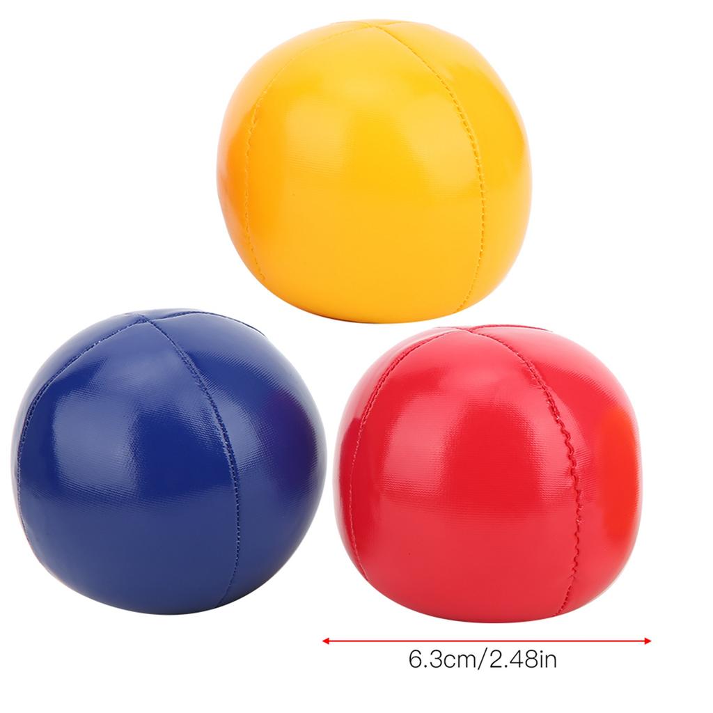 PU High-Quality Juggling Ball Hand Toss Ball Indoor Ball Juggling Ball with Mesh Bag Hand Toss Indoor Leisure Sports Ball