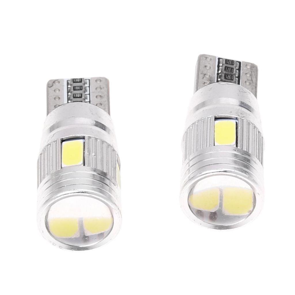 2 X T10 501 194 W5W 5630 LED 6SMD Car HID CANBUS Error Free Wedge Light Bulb New 2 X T10 501 194 W5W 5630 LED 6SMD Car HID CANBUS Error Free Wedge Light Bulb New