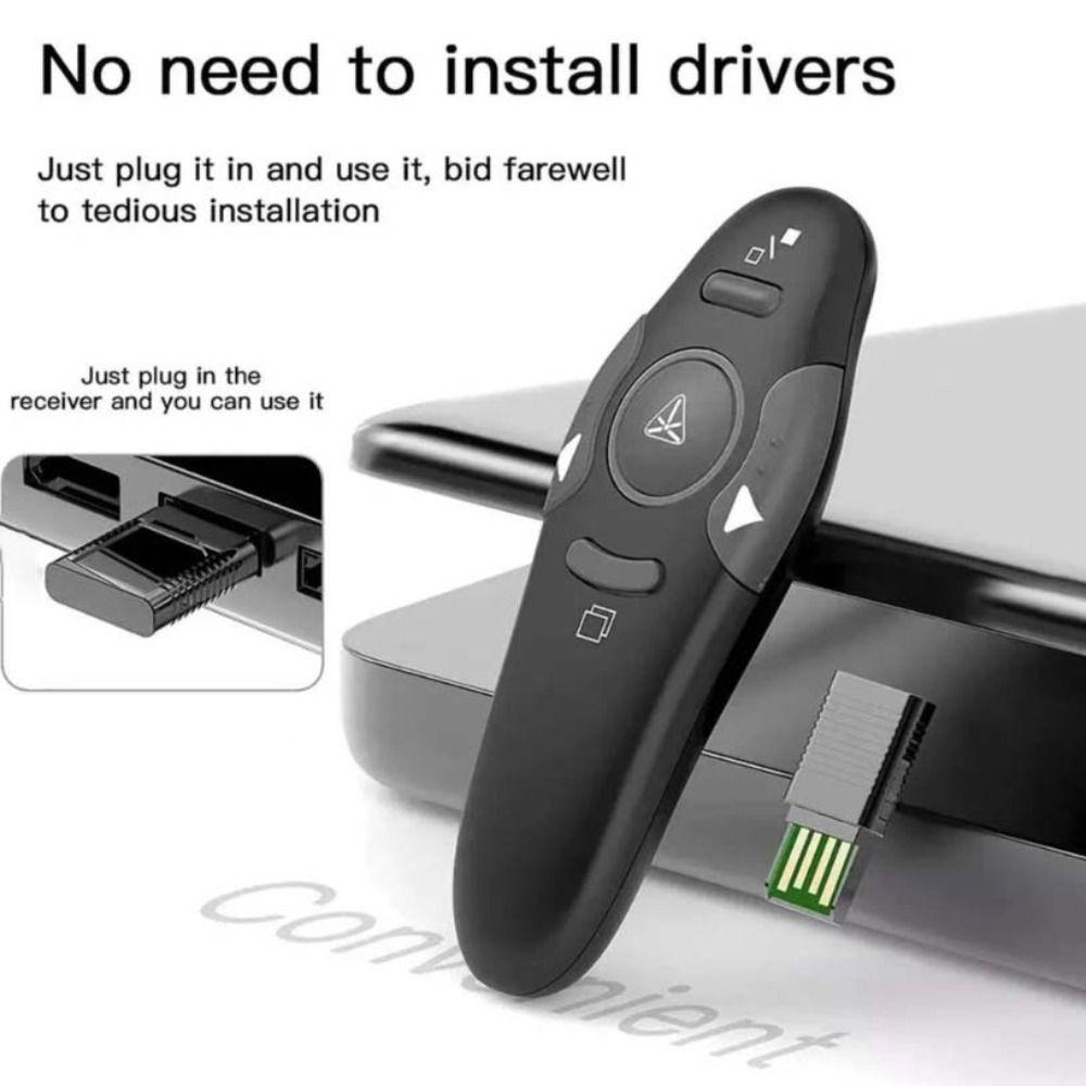 Infrared Remote Powerpoint Smart Presenter USB Control PPT Laser Flip Pen  Multimedia Presentation