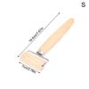 Wooden Dough Roller Nonstick Rolling Pin With Handle For Baking Pastry Pizza Home Cooking Kitchen Supplies Easy Clean