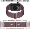8-Pack Elastic Nylon Sports Adjustment Strap Suitable for 38/40/41 Mm Smartwatches