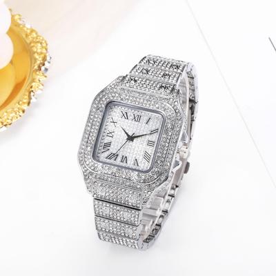 Roman Square Starry Steel Band Quartz Watch - Unisex, Trendy European & American Style