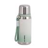 Large-Capacity Thermos Cup for Women, High Aesthetic Value, 2025 New Model, Portable Tea Brewing Cup for Male Students, 316 Stainless Steel Water Cup
