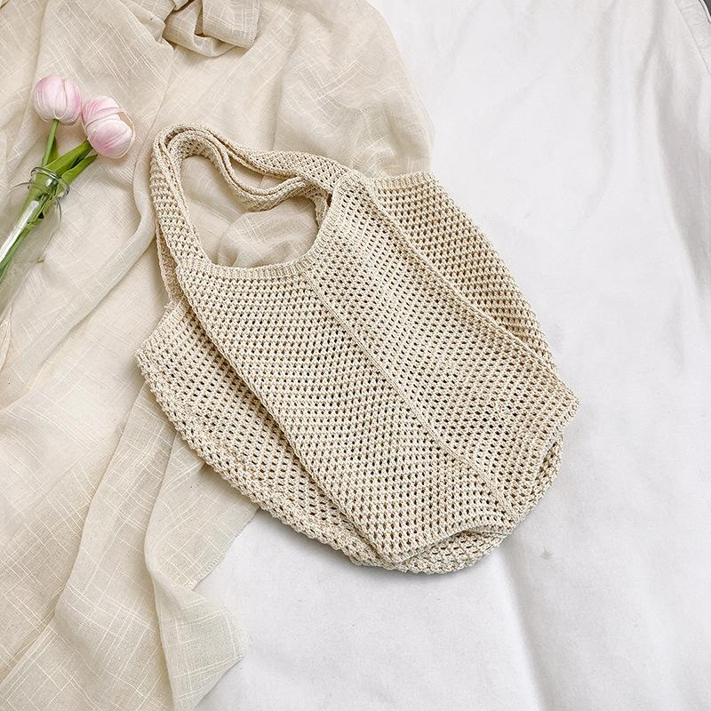 Women's Bag New Versatile Shoulder Bag Casual Summer New Woven Straw Bag Trendy Girls Bag Trendy Bag