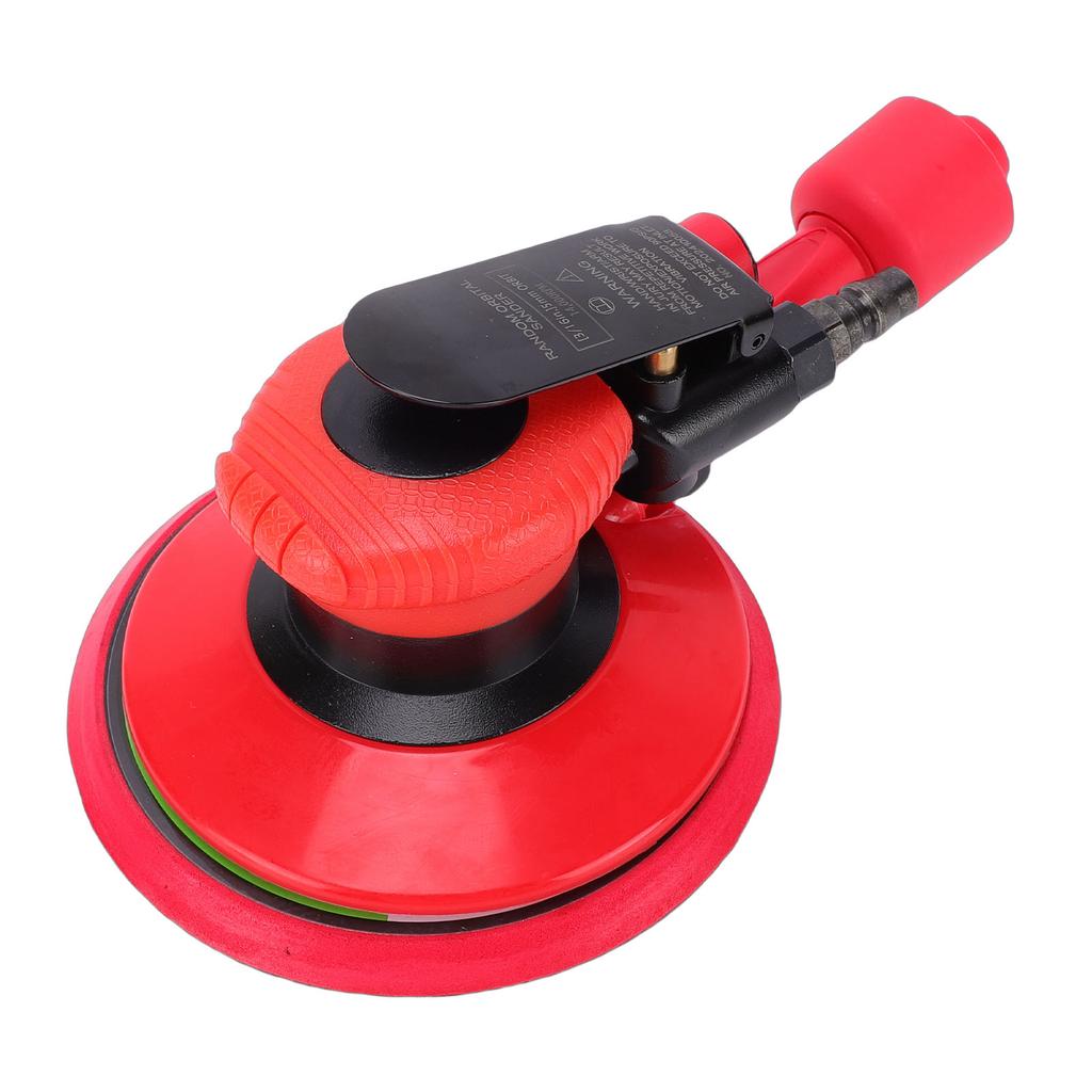 6 Inch Air Sander High Speed Random Orbital Pneumatic Sander for Car Polishing with Dust Extraction 5mm Orbit 14000 RPM