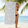 New Cute Rabbit Printed Microfiber Beach Towel Quick Dry Soft Bath Towel For Kids