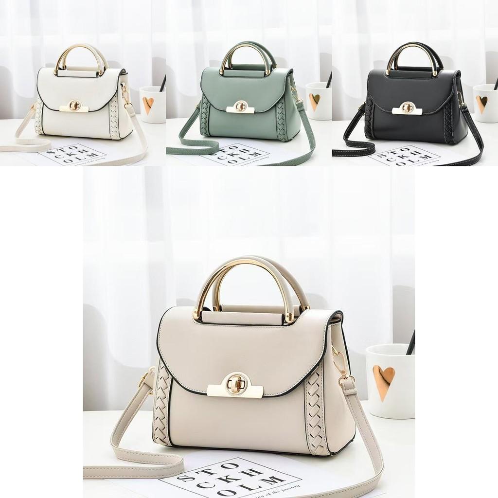 Chic Macaron Colorblock Shoulder Bag Stylish Crossbody Bag For Everyday Use