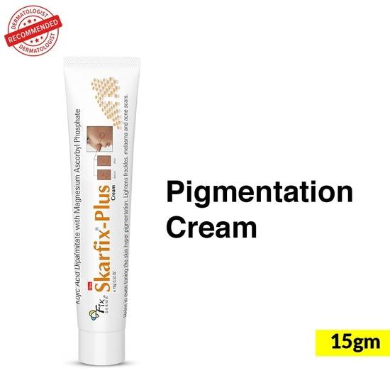 Fixderma 2% Kojic Acid + 1% Arbutin Skarfix-Plus Scar Removal Cream ,Acne Scars Removal Cream | Helps To Reduce Melasma- 15gm (Pack of 2)