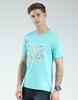 Monte Carlo Men's Regular Fit Printed Half Sleeve T-Shirt