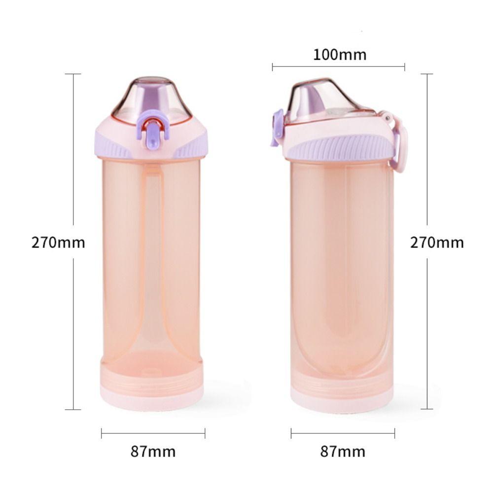 Drinkware 480ml Bottle with Secret Compartment Leakproof Opaque Sports Water Bottle Plastic Hiding Phone Bottle Outdoor