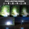 Rechargeable Flashlights - 2 Pack Super Bright Powerful Flashlight 990,000 High Lumens with 5 Modes - 12H Long Runtime & IPX6 Waterproof Brightest