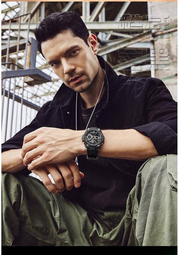 OFNS Trendy Multifunctional Sports Watch - Fashionable Electronic Student Watch