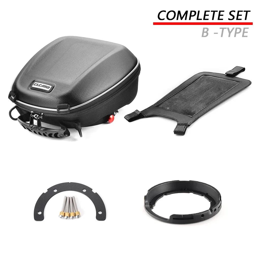 

For DUCATI Multistrada 1200 1260 S V2 V4 950S 950 2010-2024 Motorcycle Waterproof Saddle Tank Bags Ring Mount Fuel Filler Casing