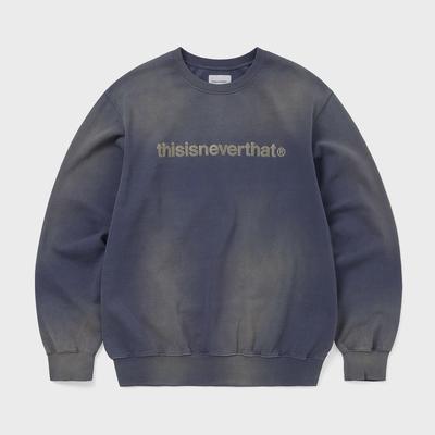 ThIs Is Never ThaT T Logo Crewneck Warm Blue