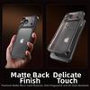 Luxury Plating Frosted Translucent Phone Case For iPhone 17 16 15 14 13 12 Pro Max Air Original Color Glass Lens Protection Matte Bumper Cover