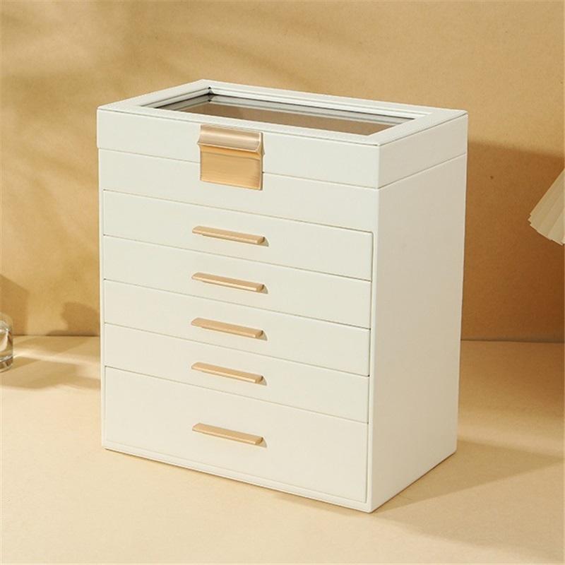 Multi-Layer Large Jewelry Box with Clear