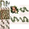 Rose Artificial 25m Leaf Garland Silk Flower Vine Ivy Wedding Garden Home Decor