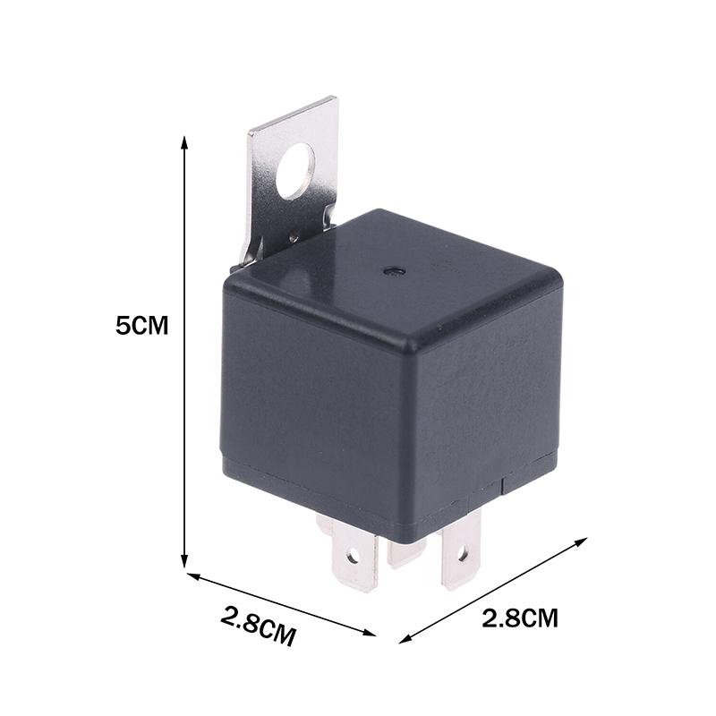 

1Pc CMA31-C DC12V Waterproof Automotive Relay 12VDC 5Pin 30A With BackplateCar Relay 12V 5Pin With Relay Socket one size