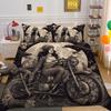 3D Beauty Skull Printing Bedspreads Twin Size Polyester Home Bedding Set Boy High Quality Home Duvet Cover Set