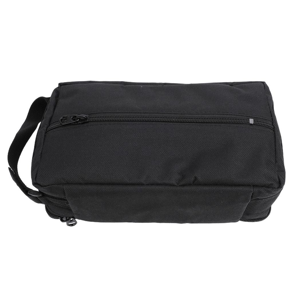 Bolsa para Utensílios de Camping Preta à Prova de Poeira à Prova d'Água Tecido Oxford Suporte de Papel Higiênico Suspenso para Camping Ferramentas de Churrasco para Casa