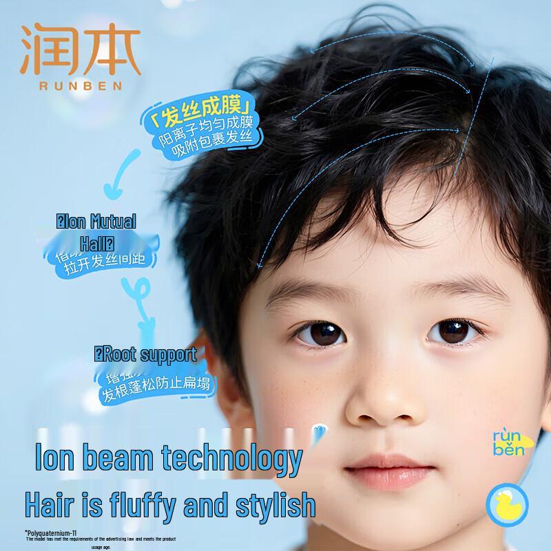 Runben Kids Fluffy Shampoo 345ml