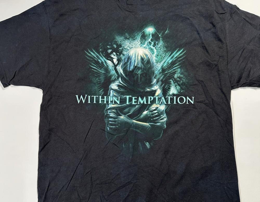 Винтажная футболка Within Temptation Унисекс Все размеры от S до 5XL AN089 Унисекс футболка XXXL