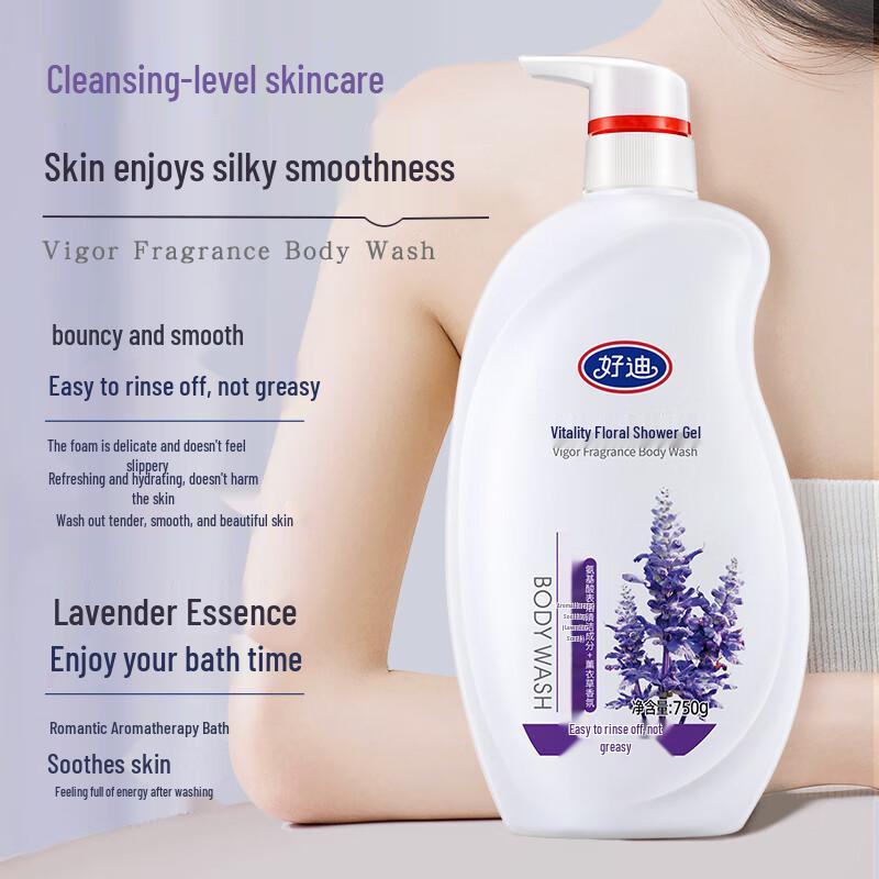 

Гель для душа Haodi Vitality с цветочным ароматом