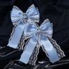 Y2K Subculture Bows Lace Pin Hairpin Lolita Harajuku Gothic Hair Clip Brooch Bling Heart Ita Bag Decoration DIY Bag Accessories
