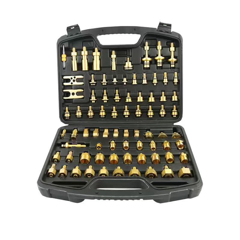Automotive AC Leak Detection & Repair Tool Kit 78-Piece Set