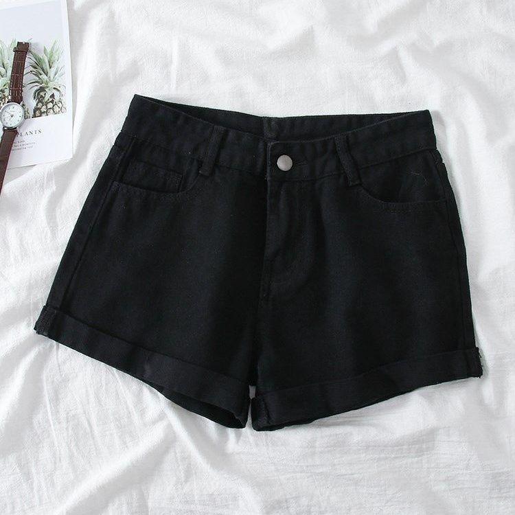

Women s High-Waisted Wide-Leg Denim Shorts - Loose, Slimming, A-Line, Trendy Summer Style 2026 2XL (125-135 jin)