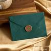 Chinese Retro Style Woven Pattern Envelope & Letter Set with Kraft Paper & Sealing Wax