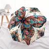 Butterfly, Mandala Theme Automatic Open/Close Umbrella, Portable 3 Fold Compact Umbrella for Men & Women, Valentine's Day Mother's Day Gift0725063