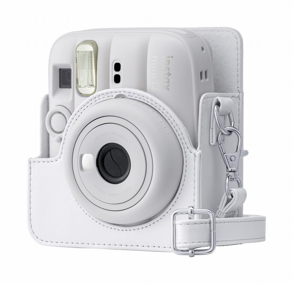 Fujifilm Instax Mini 13 Dedicated Camera Genuine Case Case, Manufacturer's Product, White, Quick-Release