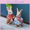 Garden Hedgehog And Bunny Resin Animal Planter Decorative For Balcony And Home Decor