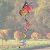 Hanging Butterfly Curlie Wind Spinners Twisters for Dynamic Balcony Home Garden Eye Catching Indoor Outdoor Decoration