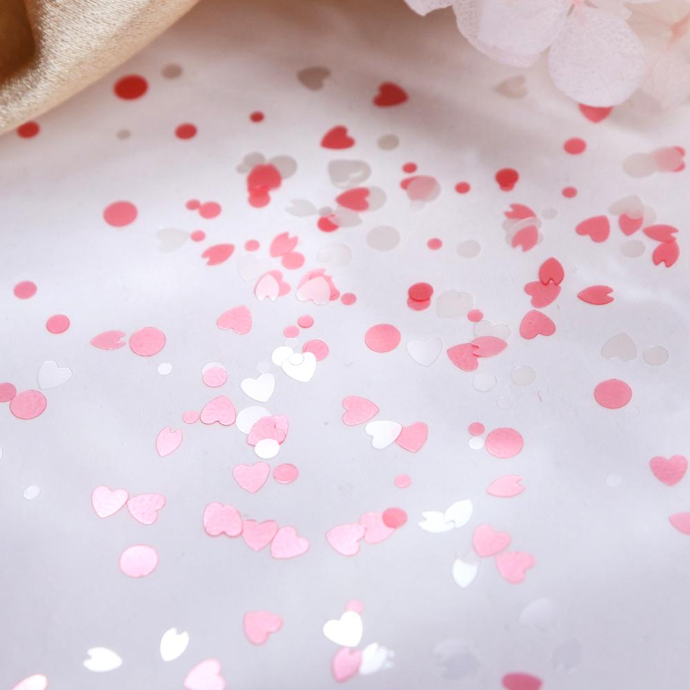 6 Gitter Blütenblatt Nagel Glitzer Pailletten Rosa Weiß Runde Flocke DIY Kirschblüten Blume Nail Art Dekoration Zubehör Sommer Nagelbedarf