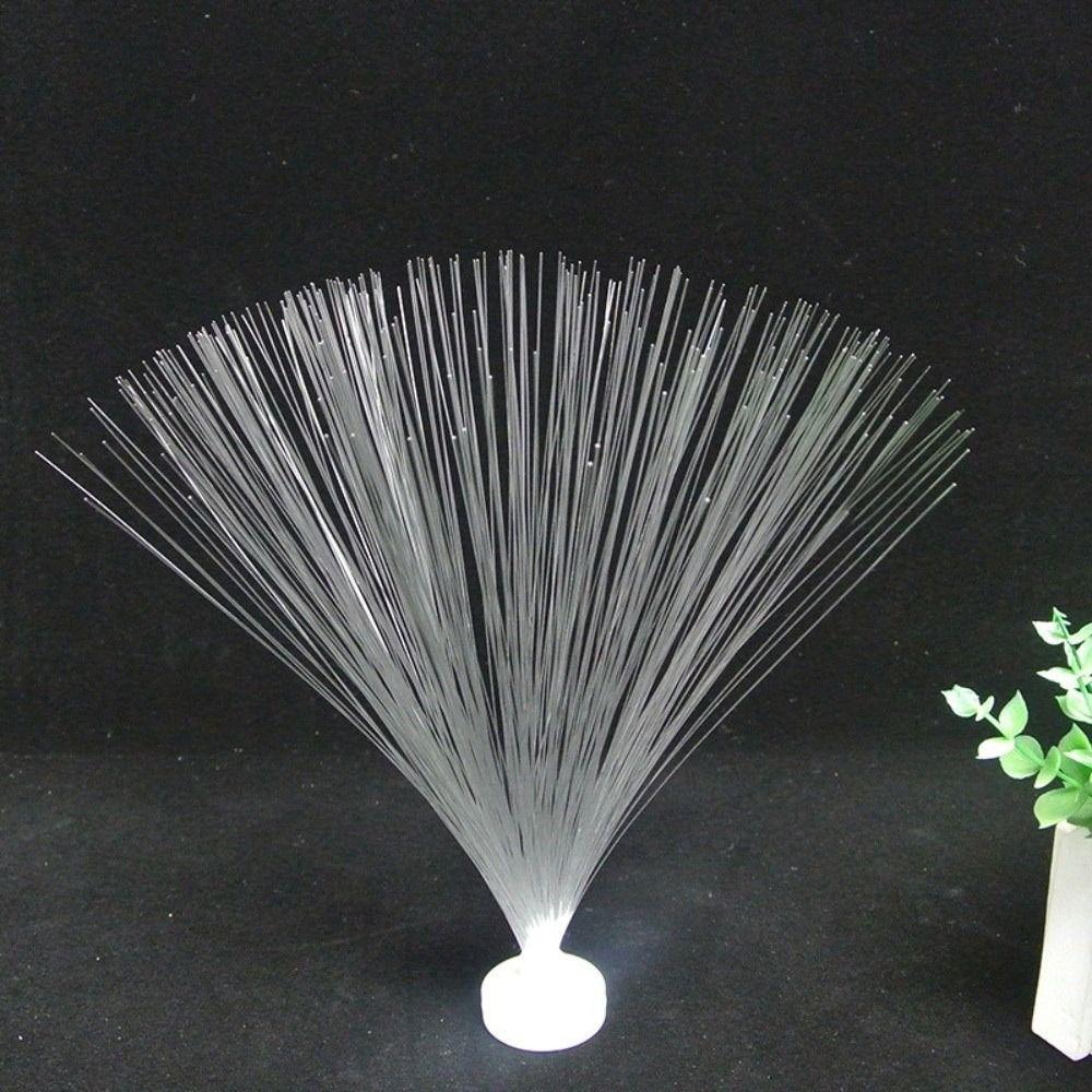Multicolor LED Fiber Optic Light Color-Changing Night Lights Creative Candle Lamp  Home Decor