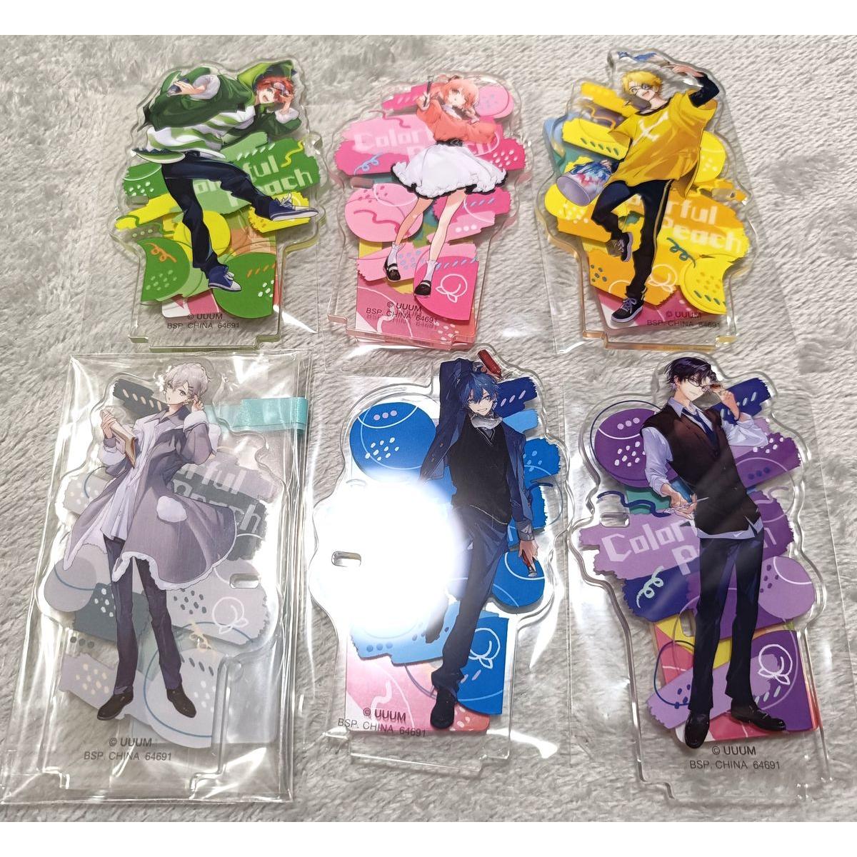 Used Colorful Peach Ichiban Kuji Acrylic Stand