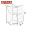New Large Capacity Storage Box Organizer for Figures Acrylic Box Clear Blind Box Showcase for Bag Display Dustproof
