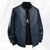 Source Large Size Men's Leather Jacket Business Fashion Casual Trend Spring and Autumn New Leather Jacket Men's Motorcycle Leather
