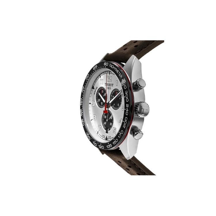 Tissot 516 Quartz Movement Men's Watches Watch 45mm Silver Dial Leather Strap T131.617.16.032.00