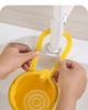 Sink Separator Minimalist Color Scheme Hanging Sink Drain Basket Food Scrap Filter Basket Kitchen Storage Kitchenware