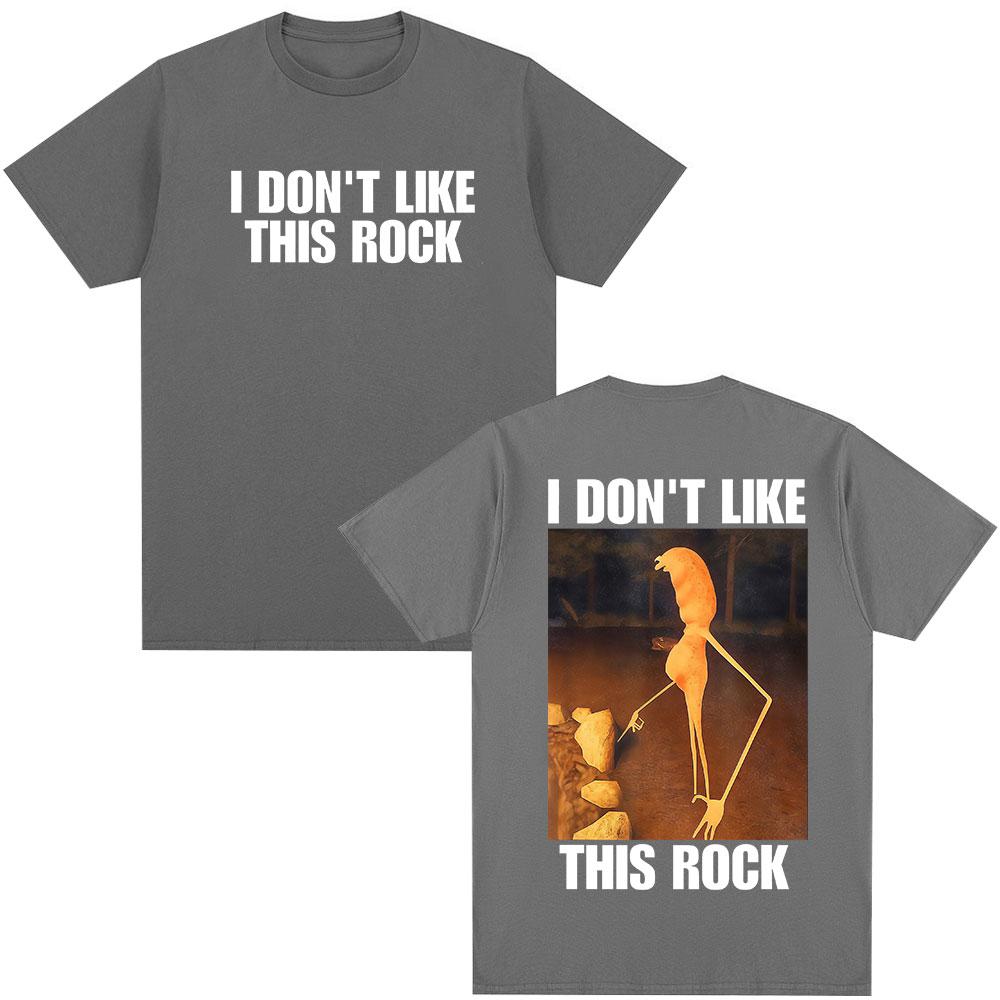 Ich mag keinen Rock and Roll Comedy Marcus Worm Meme T-Shirt 2026 Neues Heißes Verkaufendes Herren Damen Baumwolle Lässiges Oberteil Streetwear